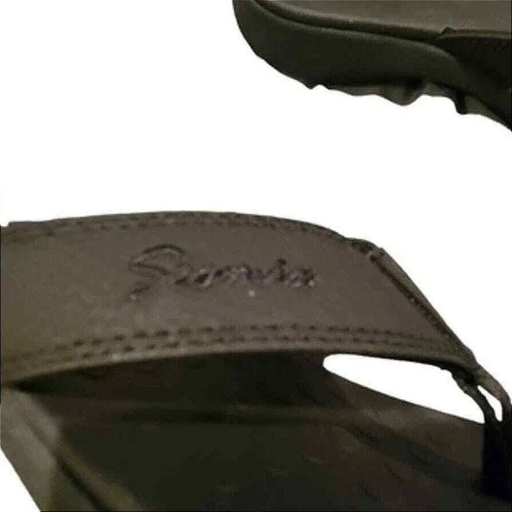 Seamix Flip Flops for Men with Arch Support, Plantar Fasciitis Sandals‎ M8/W9.5